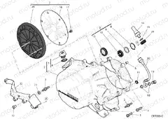 CLUTCH - SIDE CRANKCASE COVER » CLUTCH