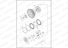 CLUTCH - TWIN CAM 110â¢