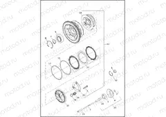 CLUTCH - TWIN CAM 110â¢