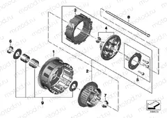 Clutch with clutch plate