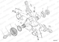 CONNECTING RODS [MOD:959,959 AWS]