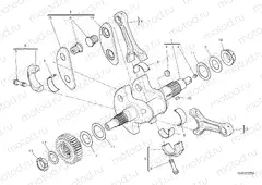 CONNECTING RODS [MOD:DVL1260]