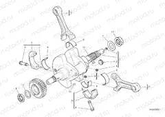 CONNECTING RODS [MOD:HYM 950]