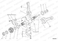 CONNECTING RODS [MOD:M 1200]