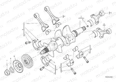 CONNECTING RODS [MOD:PANV4SL]