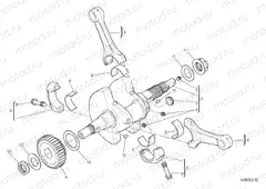 CONNECTING RODS [MOD:SCR800CR]