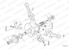 CONNECTING RODS [MOD:SCR800DK]