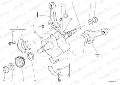 CONNECTING RODS » VALVE DRIVE