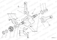 CONNECTING RODS » VALVE DRIVE