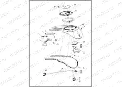 CONSOLE, FUEL TANK