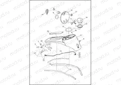 CONSOLE, FUEL TANK