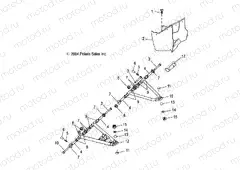 CONTROL ARM and FOOTREST - A05PB20AA/AB/AC/AD (4999659965B05) | CONTROL ARM and FOOTREST - A05PB20AA/AB/AC/AD (4999659965B05)