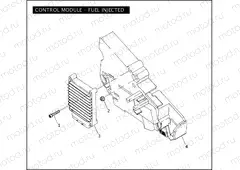 CONTROL MODULE - FUEL INJECTED