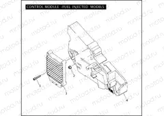 CONTROL MODULE - FUEL INJECTED MODELS