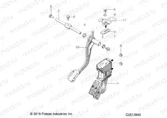 CONTROLS | CONTROLS, FOOT CONTROLS - T20AAGHD (C0513849)