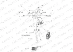 CONTROLS | CONTROLS, PEDAL BOX, BRAKES and ACCELERATOR - L15G2/4/6 ALL OPTIONS (49GEMBRAKES13PEDALBOX)