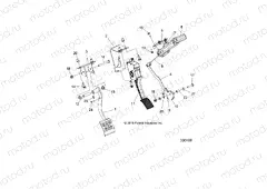 CONTROLS | CONTROLS, PEDALS and PARK BRAKE - L20G2AGALA/DGALA/4AGALA/EA/6AGALA