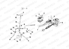 CONTROLS - MASTER CYLINDER/BRAKE LINE - A02CK42AA/AB (4970327032B07) | CONTROLS - MASTER CYLINDER/BRAKE LINE - A02CK42AA/AB (4970327032B07)