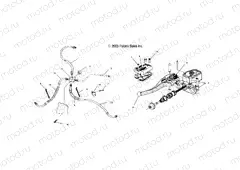 CONTROLS-MASTER CYLINDER/BRAKE LINE - A03BA38CA (4986228622C01) | CONTROLS-MASTER CYLINDER/BRAKE LINE - A03BA38CA (4986228622C01)