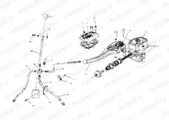 CONTROLS - MASTER CYLINDER/BRAKE LINE - A04CH59AF/AH/AJ/AT/AV (4986108610B10) | CONTROLS - MASTER CYLINDER/BRAKE LINE - A04CH59AF/AH/AJ/AT/AV (4986108610B10)