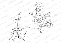 CONTROLS - MASTER CYLINDER/BRAKE LINE - A99CC28CA (4949484948b010) | CONTROLS - MASTER CYLINDER/BRAKE LINE - A99CC28CA (4949484948b010)