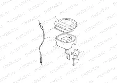 CONTROLS - THROTTLE ASM./CABLE - A01BA50AA (4963716371B008) | CONTROLS - THROTTLE ASM./CABLE - A01BA50AA (4963716371B008)