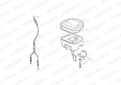CONTROLS - THROTTLE ASM./CABLE - A01CG38CA (4963916391B006) | CONTROLS - THROTTLE ASM./CABLE - A01CG38CA (4963916391B006)