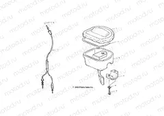 CONTROLS-THROTTLE ASM/CABLE - A04BA25CA/CB (4986208620B12) | CONTROLS-THROTTLE ASM/CABLE - A04BA25CA/CB (4986208620B12)
