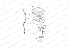 CONTROLS-THROTTLE ASM/CABLE - A04CB32AA/FC (4986188618B07) | CONTROLS-THROTTLE ASM/CABLE - A04CB32AA/FC (4986188618B07)