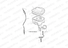 CONTROLS-THROTTLE ASM/CABLE - A04CD32AA/AB/AC/FB (4986268626B13) | CONTROLS-THROTTLE ASM/CABLE - A04CD32AA/AB/AC/FB (4986268626B13)