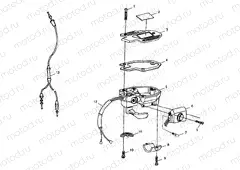 CONTROLS - THROTTLE ASM./CABLE - A99CC28CA (4949484948b009) | CONTROLS - THROTTLE ASM./CABLE - A99CC28CA (4949484948b009)