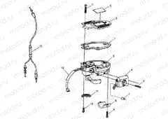 CONTROLS - THROTTLE ASM./CABLE - N98AE50D (4946394639c001) | CONTROLS - THROTTLE ASM./CABLE - N98AE50D (4946394639c001)