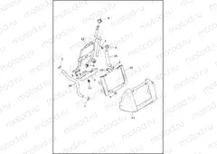 COOLANT DISTRIBUTION - AIR-COOLED
