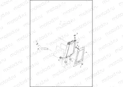 COOLANT DISTRIBUTION, AIR-COOLED