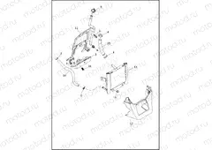 COOLANT DISTRIBUTION - AIR-COOLED