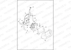 COOLANT DISTRIBUTION, AIR-COOLED