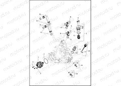 COOLANT PUMP AND THERMOSTAT