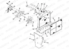 COOLING SYSTEM   350 2X4 - Update (4919821982007A) | COOLING SYSTEM   350 2X4 - Update (4919821982007A)
