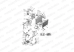 Cooling System 4 Cylinder Engines