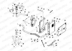 COOLING SYSTEM - A01CH42AA (4964436443A009) | COOLING SYSTEM - A01CH42AA (4964436443A009)