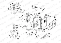COOLING SYSTEM - A01CH50AA (4964466446A010) | COOLING SYSTEM - A01CH50AA (4964466446A010)