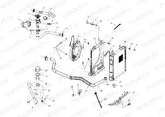 COOLING SYSTEM - A04CH42AA/AE/AG (4986068606A10) | COOLING SYSTEM - A04CH42AA/AE/AG (4986068606A10)