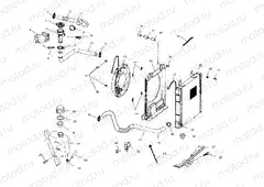 COOLING SYSTEM - A04CH50AA/AC/AE/AG (4986088608A10) | COOLING SYSTEM - A04CH50AA/AC/AE/AG (4986088608A10)