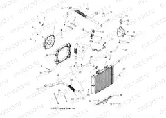 COOLING SYSTEM - A07MH76FA (49ATVCOOL800EFI) | COOLING SYSTEM - A07MH76FA (49ATVCOOL800EFI)