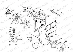 COOLING SYSTEM Magnum 2X4 W967544 (4936033603A009) | COOLING SYSTEM Magnum 2X4 W967544 (4936033603A009)