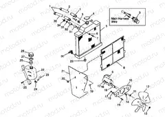 COOLING SYSTEM - N98AC42D (4945214521A011) | COOLING SYSTEM - N98AC42D (4945214521A011)