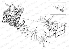 COOLING SYSTEM (SPORT) Sport 400L W97BA38C (4940124012B012) | COOLING SYSTEM (SPORT) Sport 400L W97BA38C (4940124012B012)