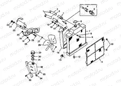 COOLING SYSTEM - W98CH50A(C)(D)(E)(F) (4950135013a012) | COOLING SYSTEM - W98CH50A(C)(D)(E)(F) (4950135013a012)