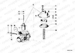 Cover carburettor