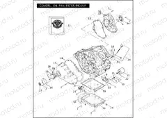 COVERS, OIL PAN/FILTER/PICKUP